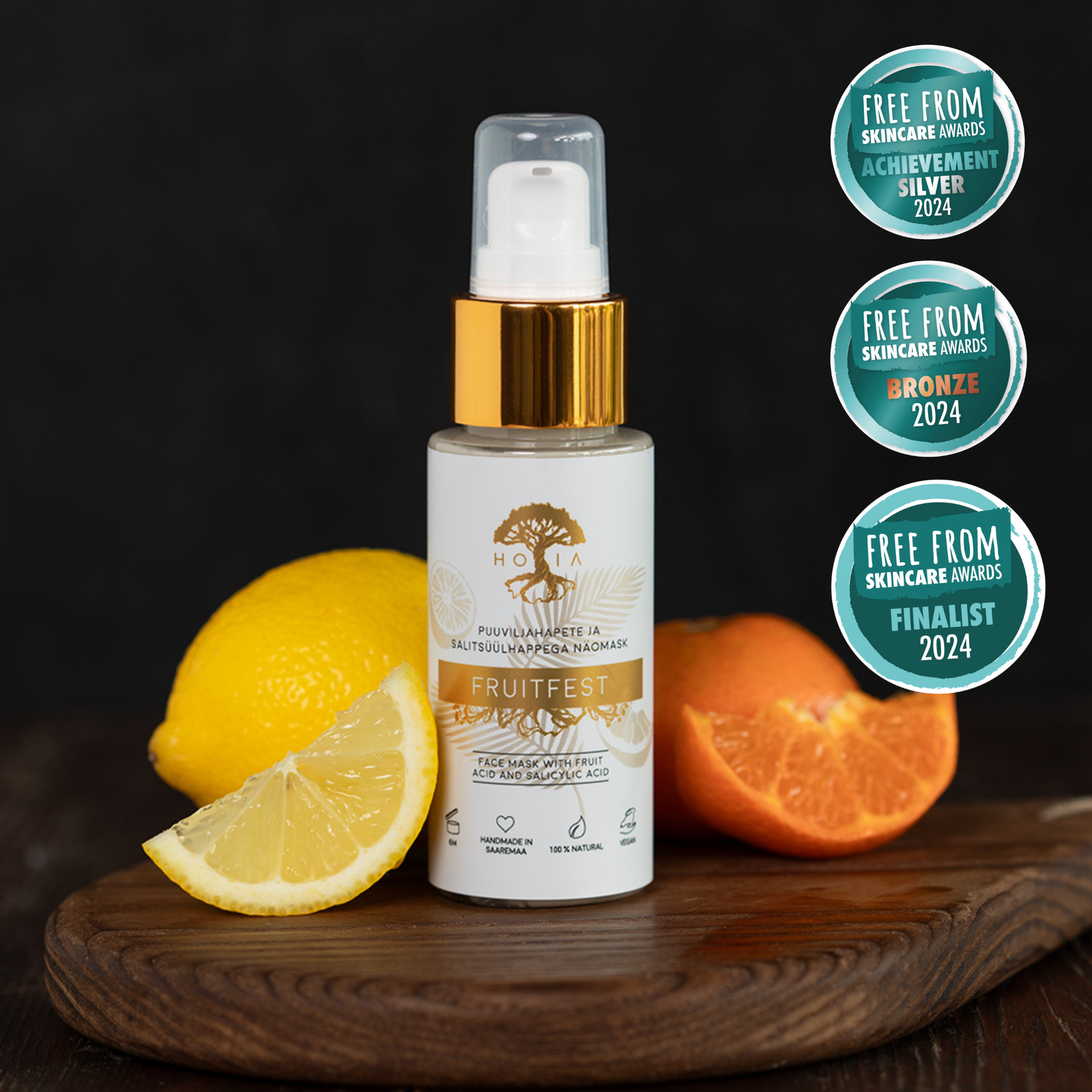 Fruitfest pleťová maska s ovocnými kyselinami, 50 ml - Obrázek 3